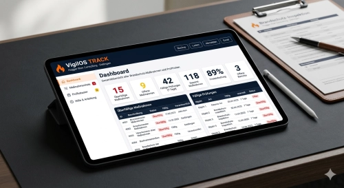 Gestion sécurité incendie numérique Vigilos Track 2026
