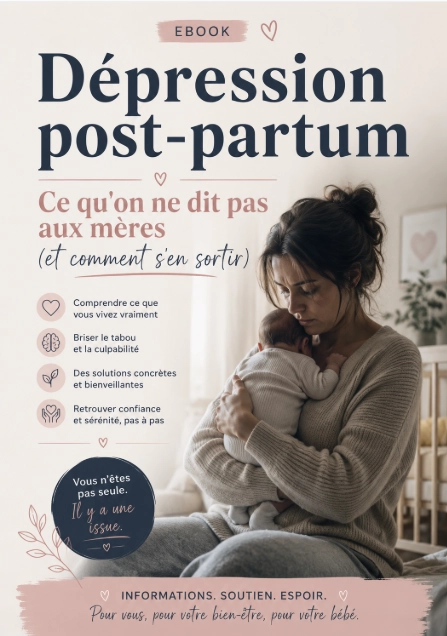 Mère souffrant de dépression post-partum